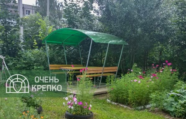 Беседка Компакт на дачу фото 5