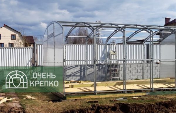 Теплица Сказка Титан 4м Люкс фото 2